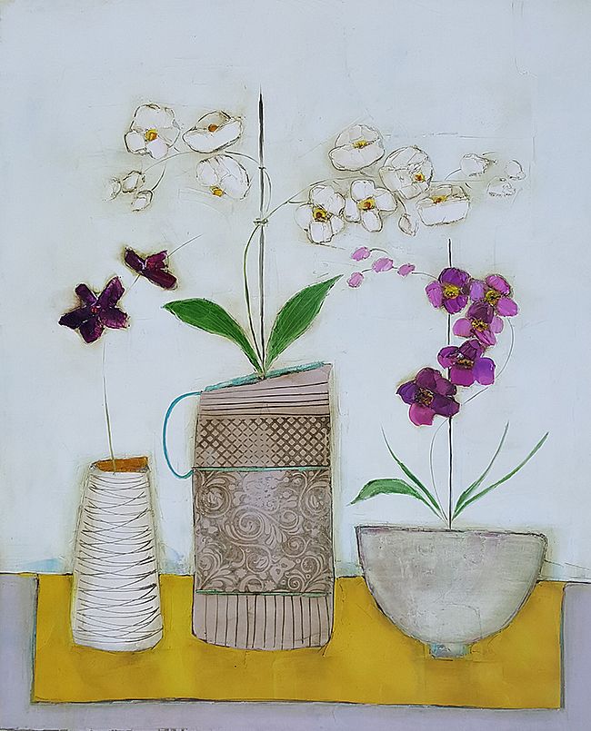 Eithne  Roberts - The orchid table